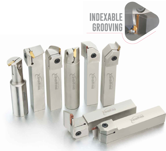 Indexable External Grooving Tool Holders (RH & LH)